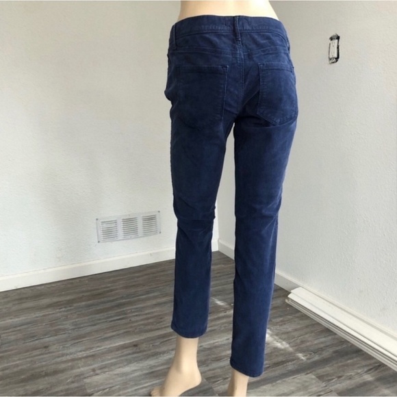 Free People royal blue corduroy low cut jeans S:27 - Picture 12 of 13